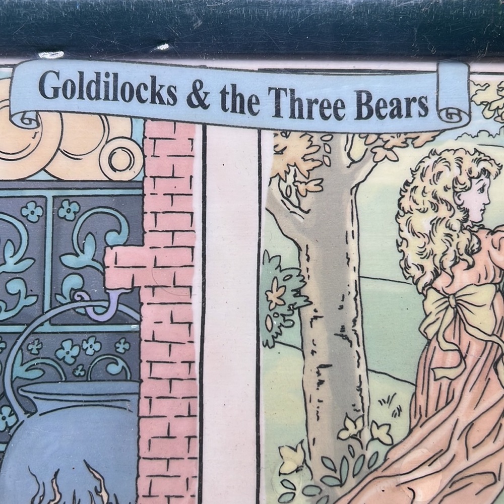 NWT vintage Goldilocks Children’s lap desk